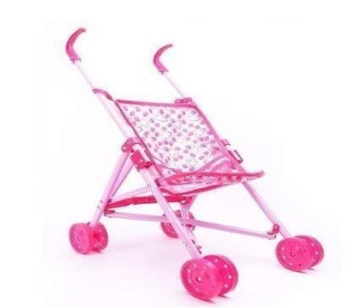 Coche metálico  para muñeca